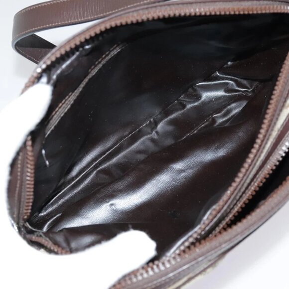 CELINE C Macadam Canvas Shoulder Bag Brown Auth ep5946 - Picture 2 of 15